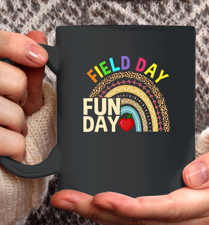 Field Day Fun Day Last Day Of School Teacher Rainbow Coffee Mug
