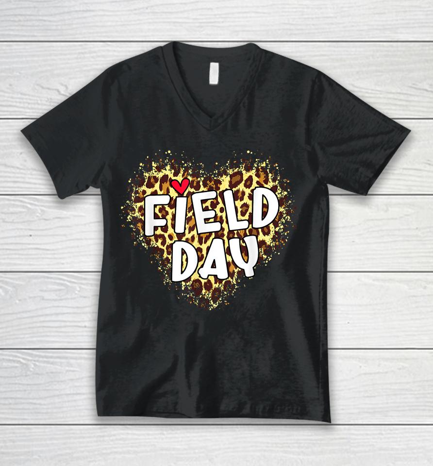 Field Day Squad Physical Education Gym Teacher Pe Crew Unisex V-Neck T-Shirt