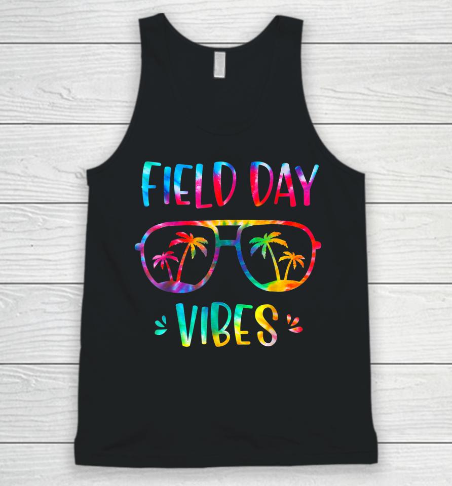 Field Day Vibes Funny Shirt For Teacher Kids Field Day 2022 Unisex Tank Top