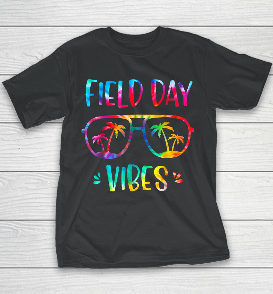 Field Day Vibes Funny Shirt For Teacher Kids Field Day 2022 Youth T-Shirt