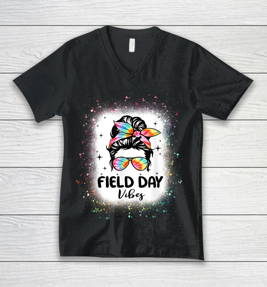 Field Day Vibes Unisex V-Neck T-Shirt
