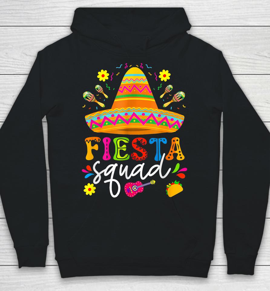 Fiesta Squad Cinco De Mayo Mexican Party Family Group Hoodie