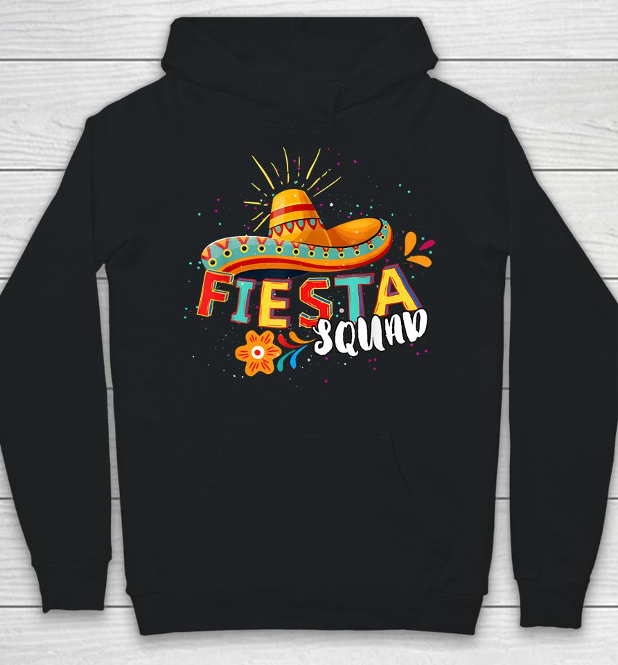Fiesta Squad Cinco De Mayo Mexican Sombrero Group Family Hoodie