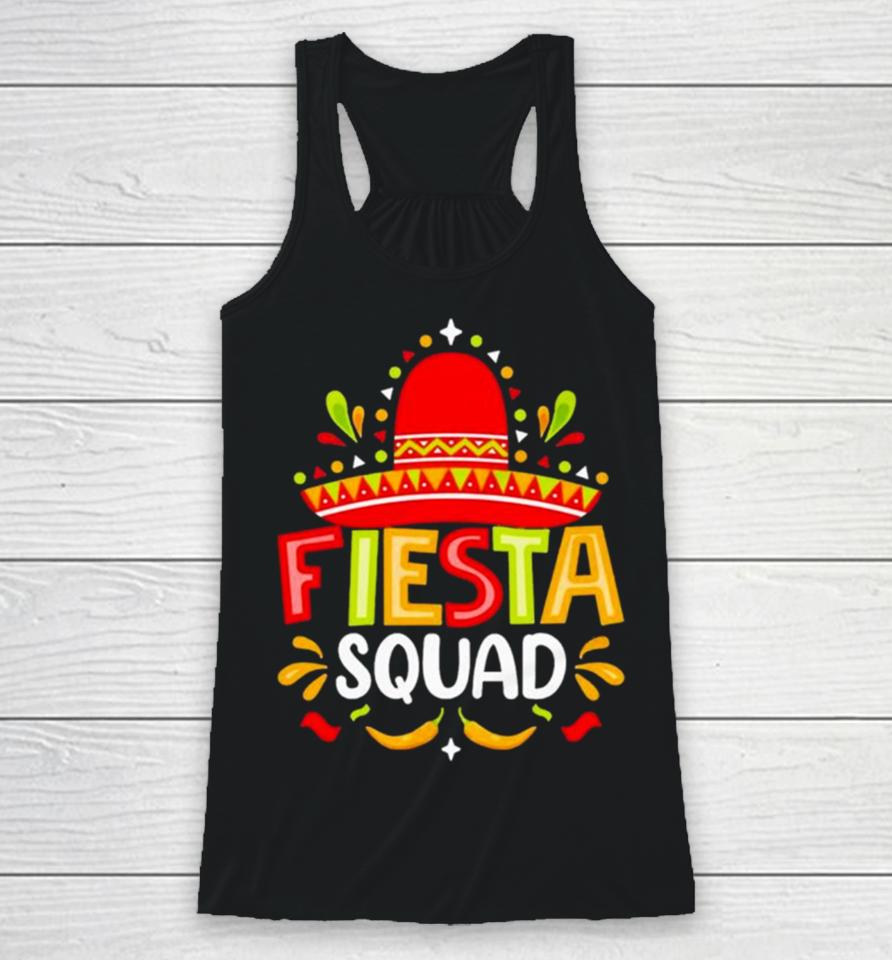 Fiesta Squad Cinco De Mayo Racerback Tank