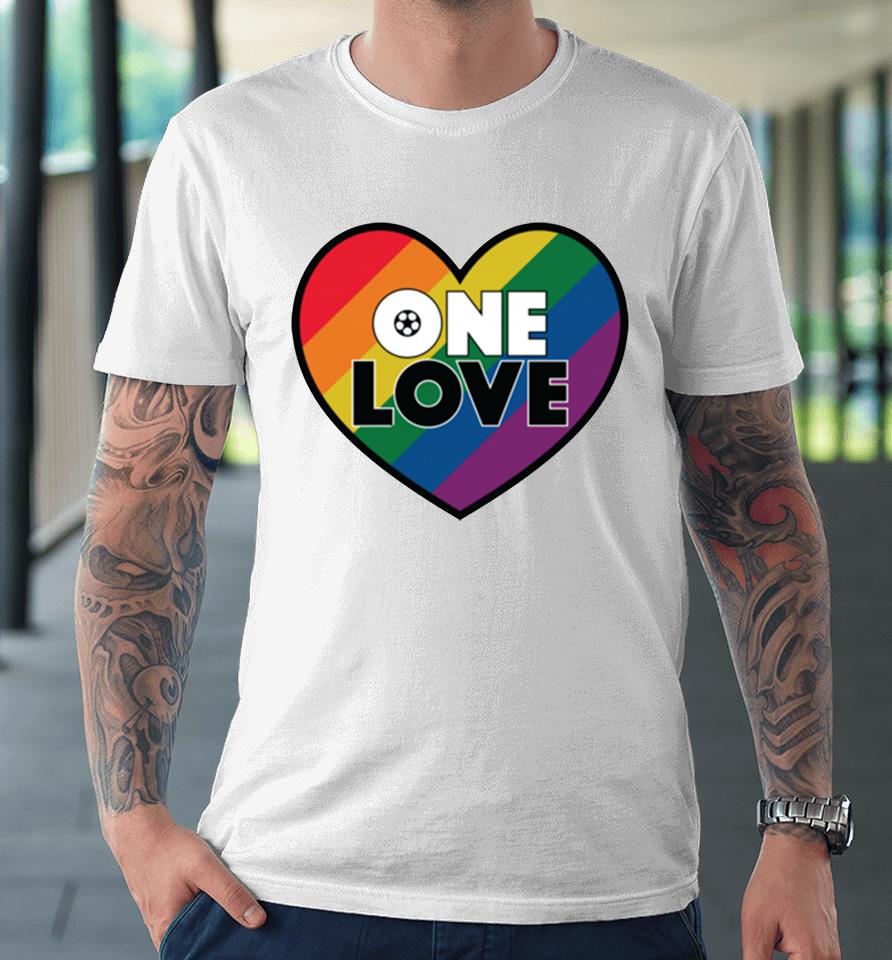 Fifa One Love Qatar World Cup 2022 Premium T-Shirt