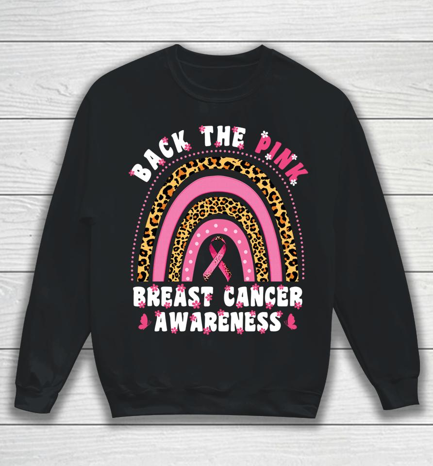 Fight Back The Pink No One Fights Breast Cancer Alone Sweatshirt