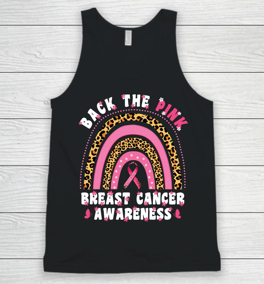 Fight Back The Pink No One Fights Breast Cancer Alone Unisex Tank Top