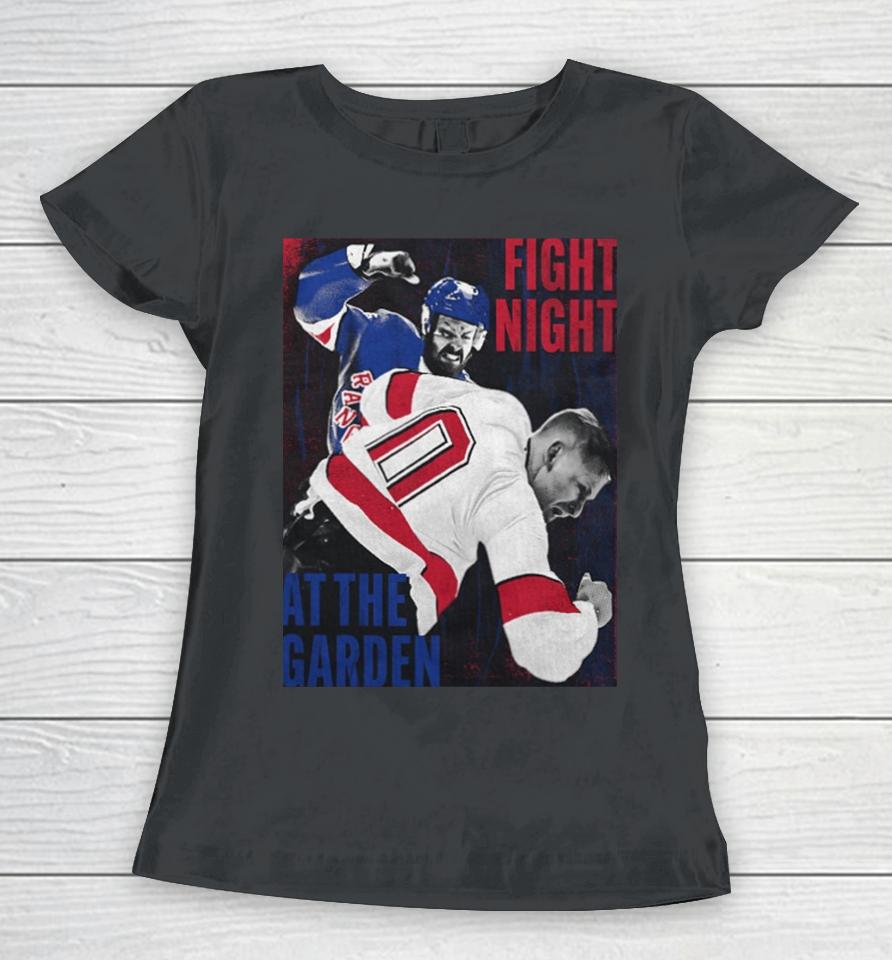 Fight Night At The Garden Women T-Shirt