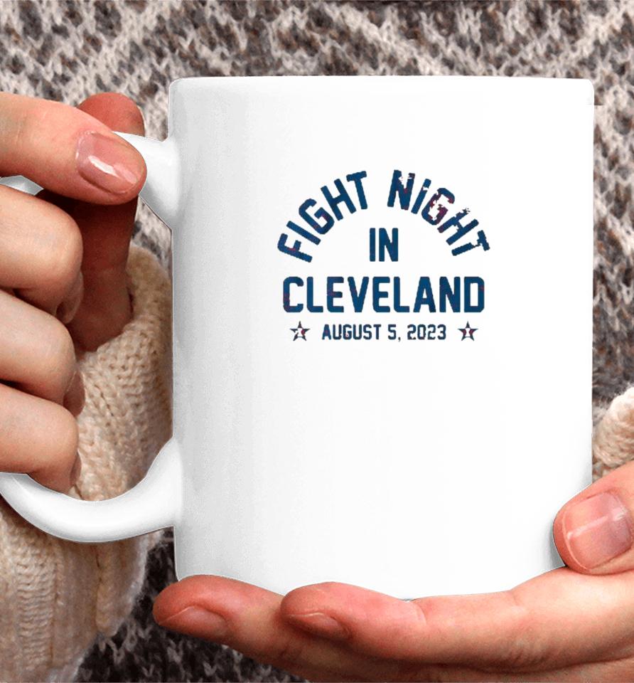 Fight Night In Cleveland 2023 Coffee Mug