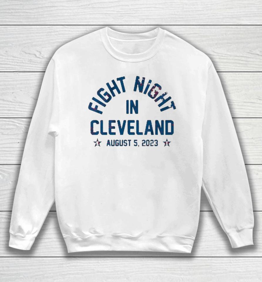 Fight Night In Cleveland 2023 Sweatshirt