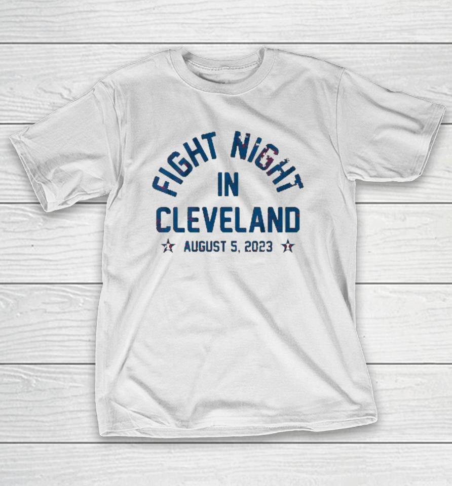 Fight Night In Cleveland 2023 T-Shirt