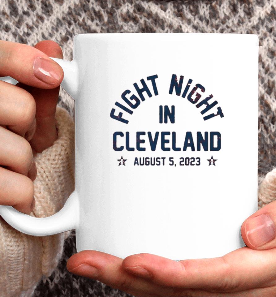 Fight Night In Cleveland Coffee Mug