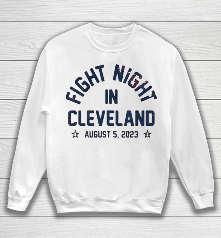 Fight Night In Cleveland Sweatshirt