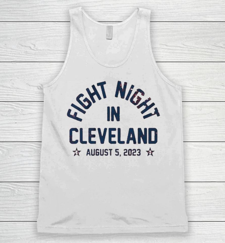 Fight Night In Cleveland Unisex Tank Top