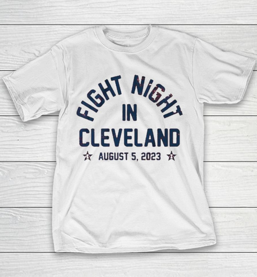 Fight Night In Cleveland Youth T-Shirt