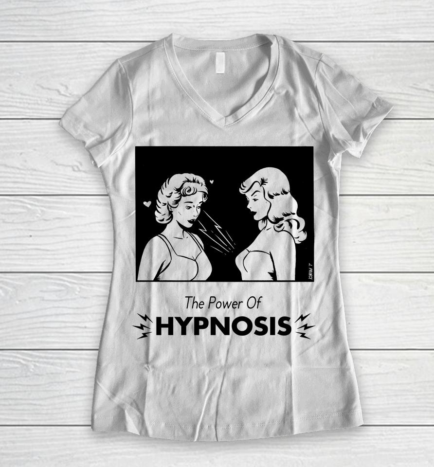 Filmsbygays The Power Of Hypnosis Women V-Neck T-Shirt