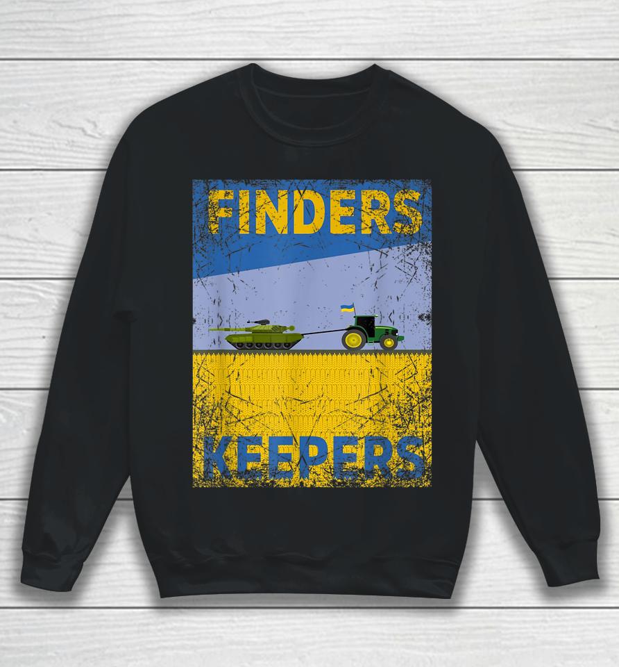 Finder Keeper Funny Ukrainian Farmer Steals Sweatshirt