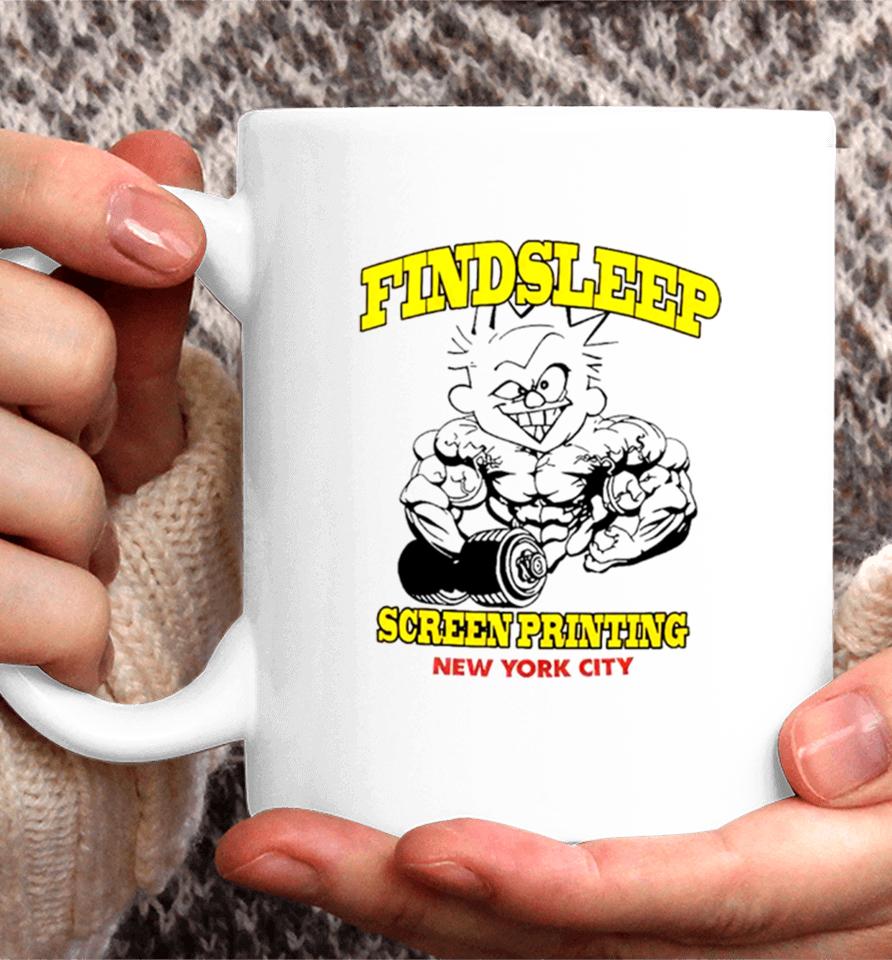 Findsleep Screen Printing New York City Coffee Mug