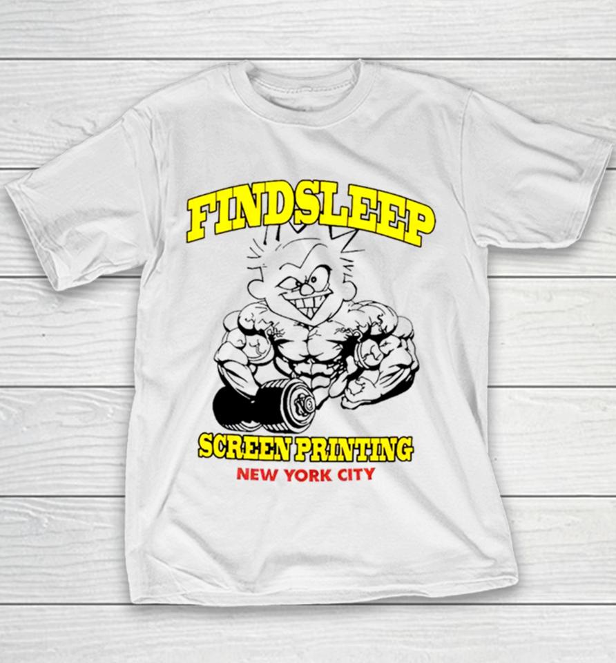 Findsleep Screen Printing New York City Youth T-Shirt