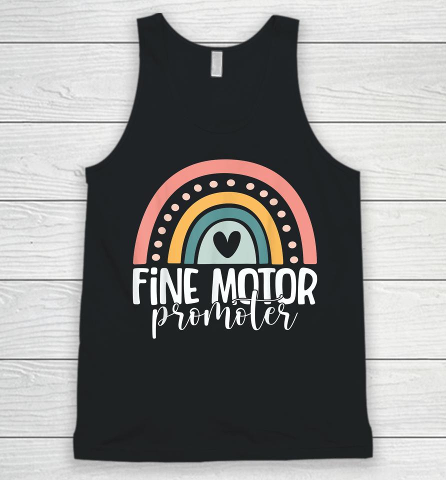 Fine Motor Promoter Cute Occupational Therapy Ot Therapist Unisex Tank Top