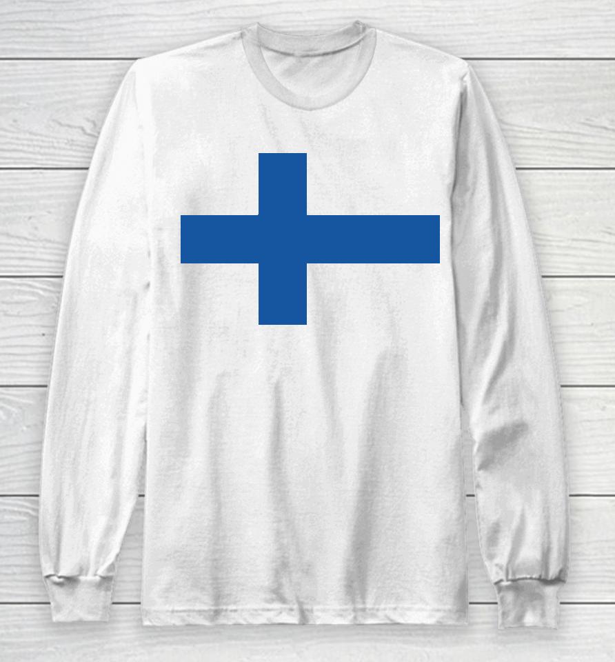 Finland International Baseball Long Sleeve T-Shirt