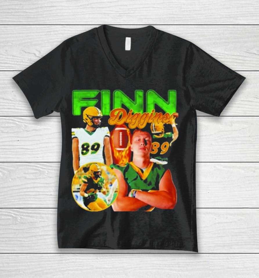Finn Diggins Soft Style 2024 Unisex V-Neck T-Shirt