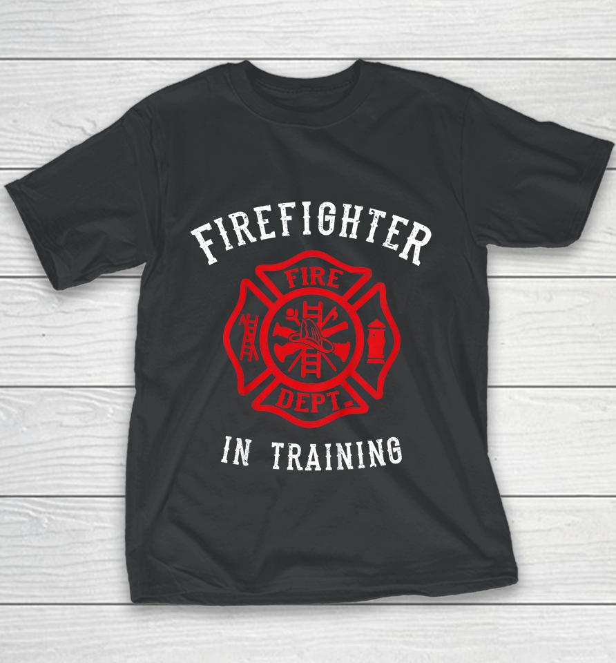 Firefighter In Training Youth T-Shirt
