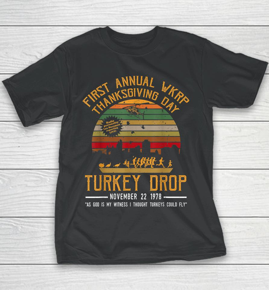 First Annual Thanksgiving Day Turkey Drop 22Nd November Youth T-Shirt
