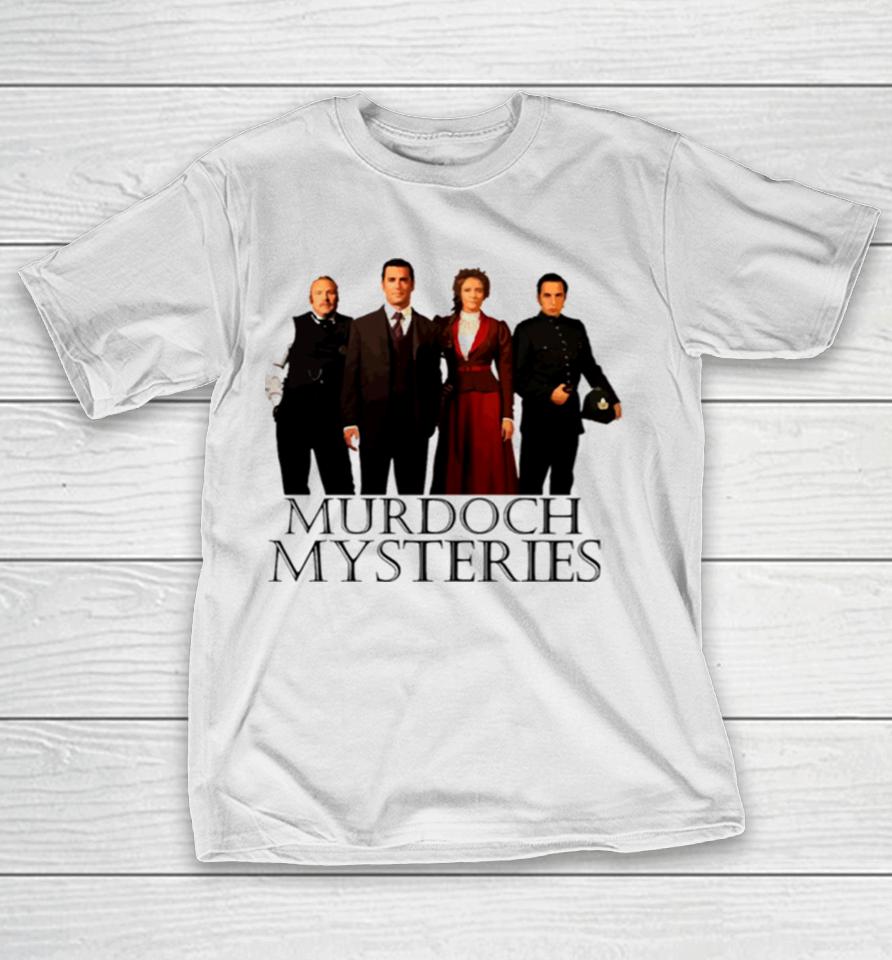 First Day Of Murdoch Mysteries Old Birthday Vintage Style Art T-Shirt
