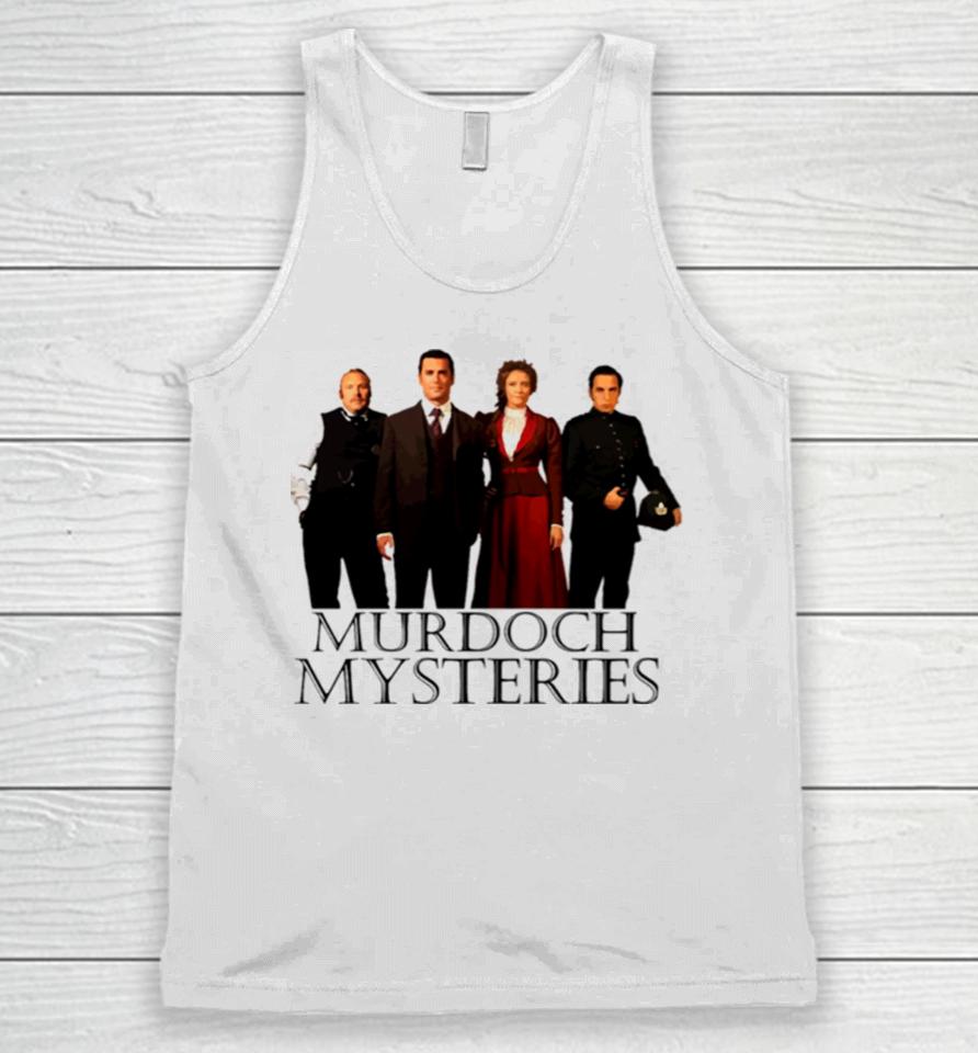 First Day Of Murdoch Mysteries Old Birthday Vintage Style Art Unisex Tank Top