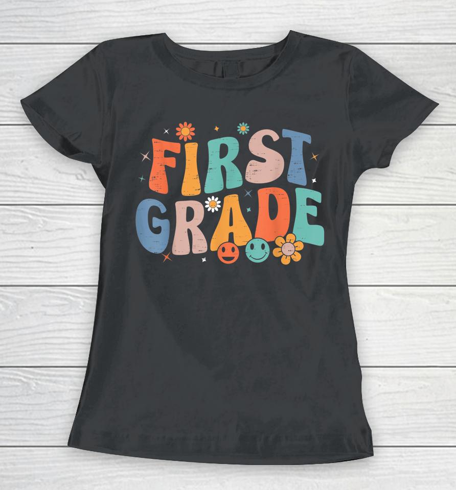 First Grade Girls Boys Teacher Team 1St Grade Squad Women T-Shirt