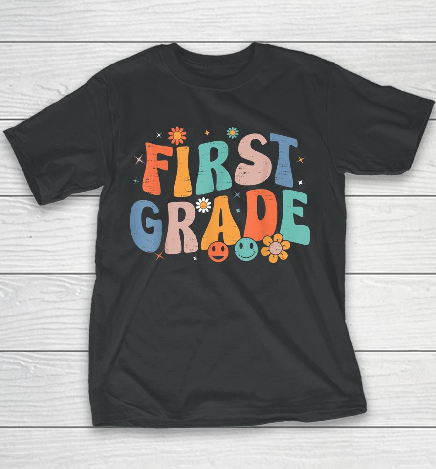First Grade Girls Boys Teacher Team 1St Grade Squad Youth T-Shirt
