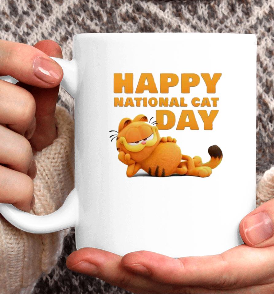 First Look At Garfield Happy National Cat Day 2023 Coffee Mug