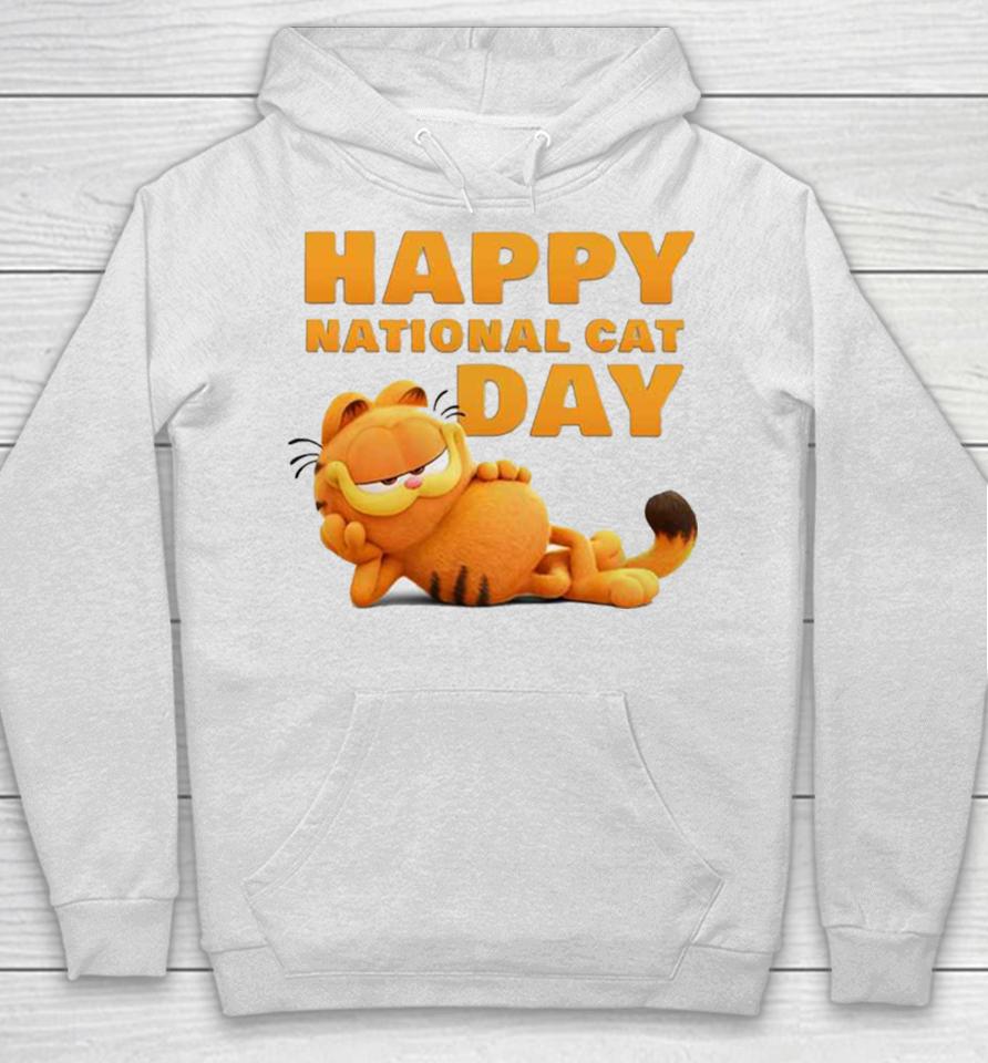 First Look At Garfield Happy National Cat Day 2023 Hoodie