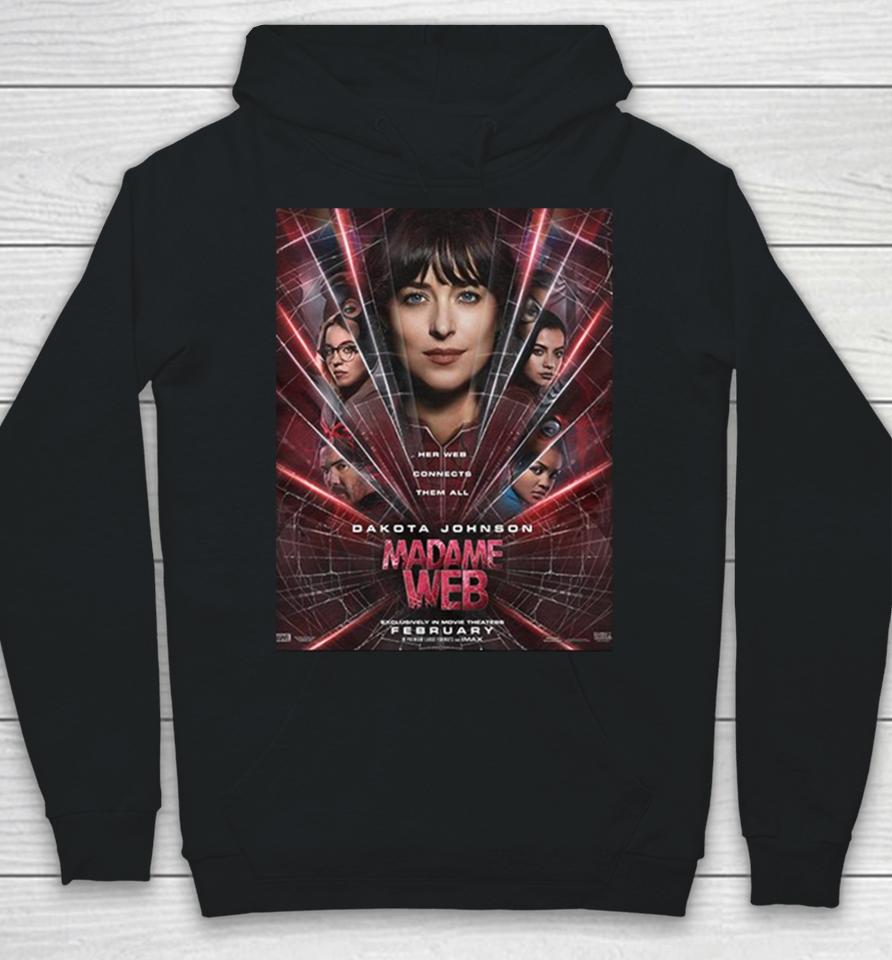 First Posters For Madame Web In Theaters On February 14 2024 Hoodie