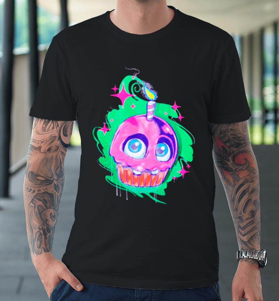 Five Nights At Freddy’s Carl The Cupcake Glow In The Dark Premium T-Shirt