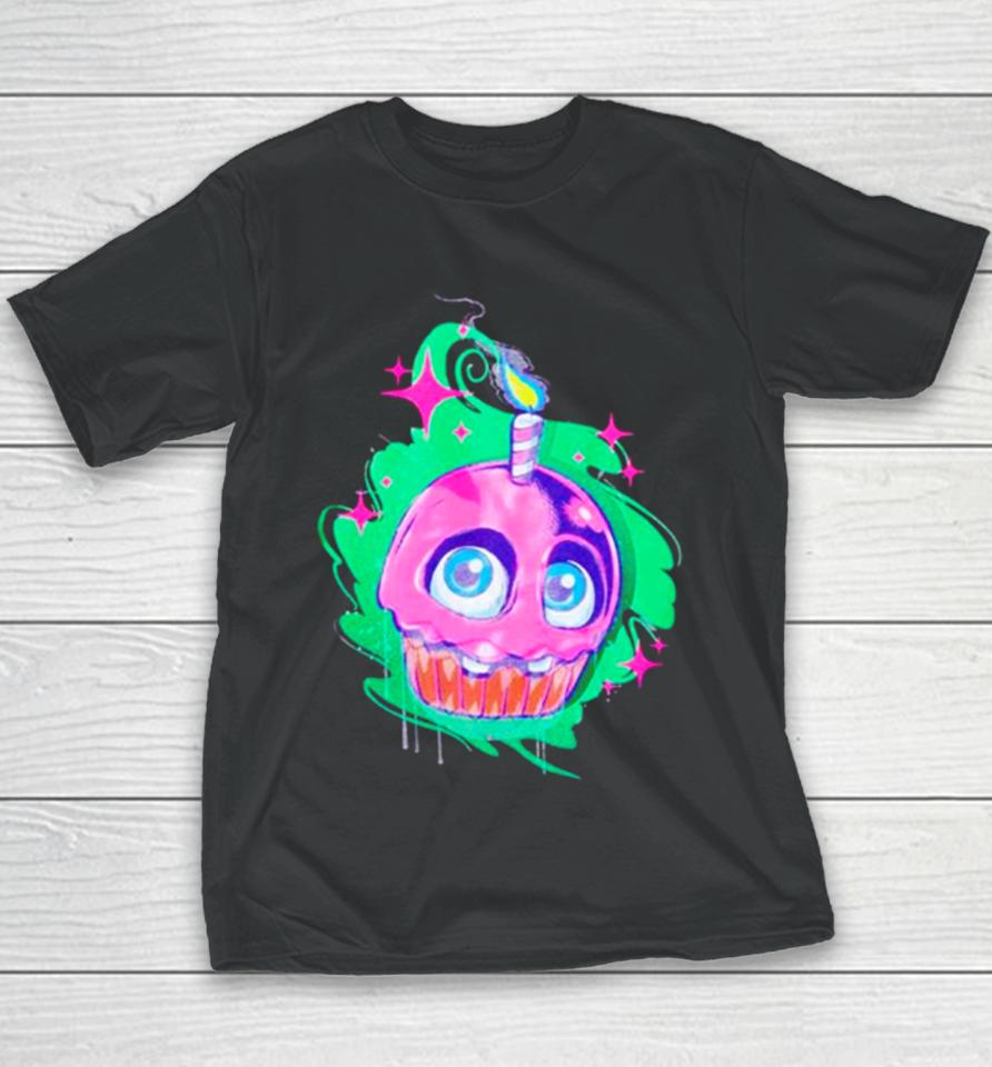 Five Nights At Freddy’s Carl The Cupcake Glow In The Dark Youth T-Shirt