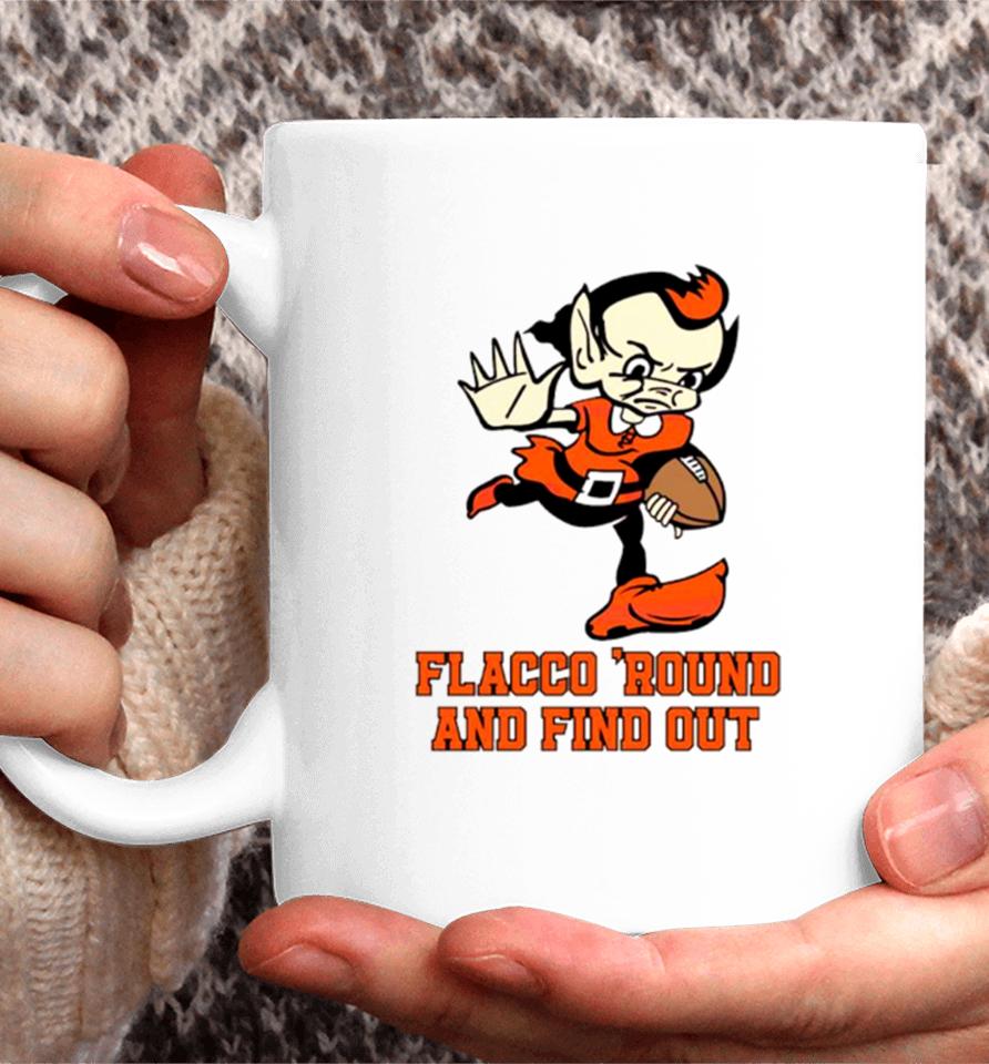 Flacco Round And Find Out Brownie The Elf Football Coffee Mug