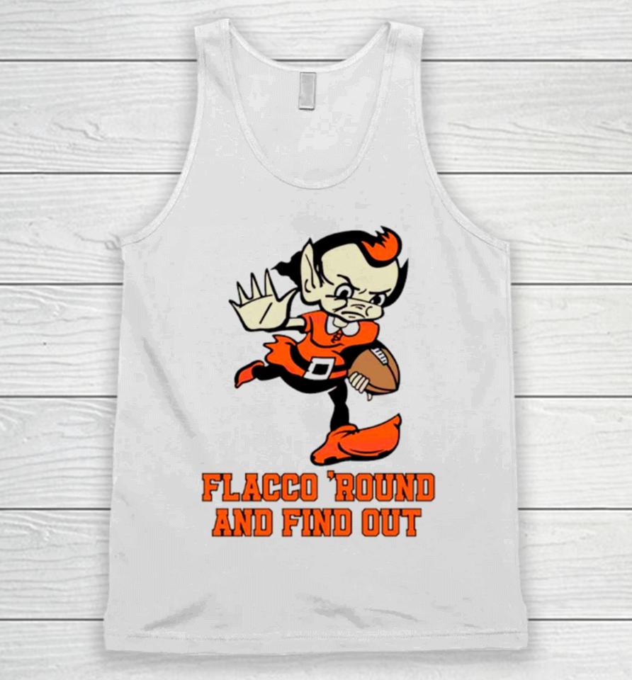 Flacco Round And Find Out Brownie The Elf Football Unisex Tank Top