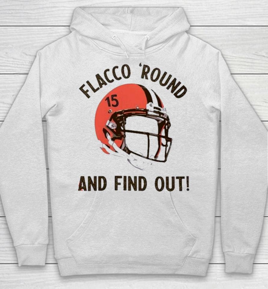 Flacco ‘Round And Find Out Cleveland Browns Joe Flacco Helmet Hoodie