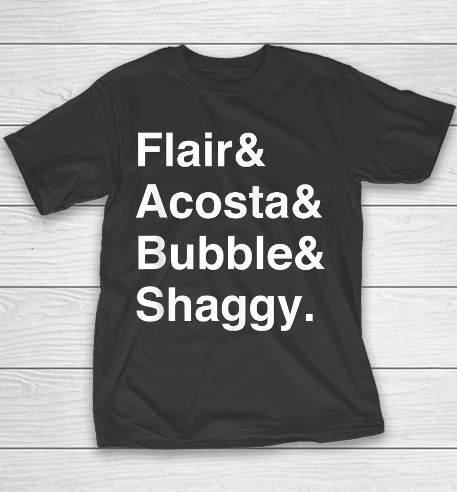 Flair &Amp; Acosta &Amp; Bubble &Amp; Shaggy Youth T-Shirt