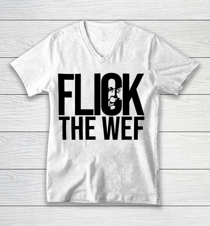 Flick The Wef Unisex V-Neck T-Shirt
