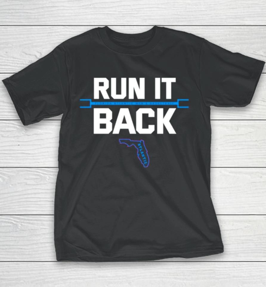 Florida Atlantic Men’s Basketball Run It Back Youth T-Shirt