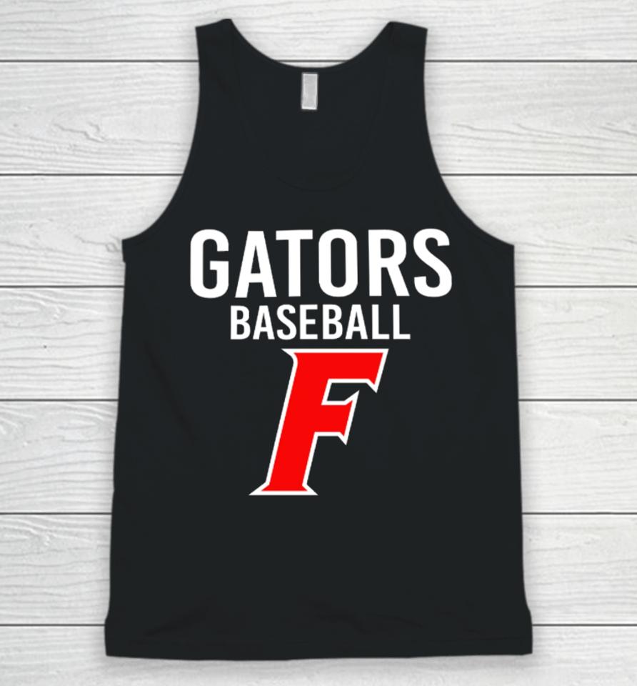 Florida Gator Baseball Unisex Tank Top