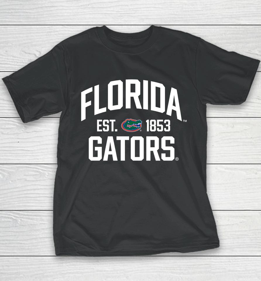 Florida Gators 1274 Victory Falls Est 1853 Youth T-Shirt