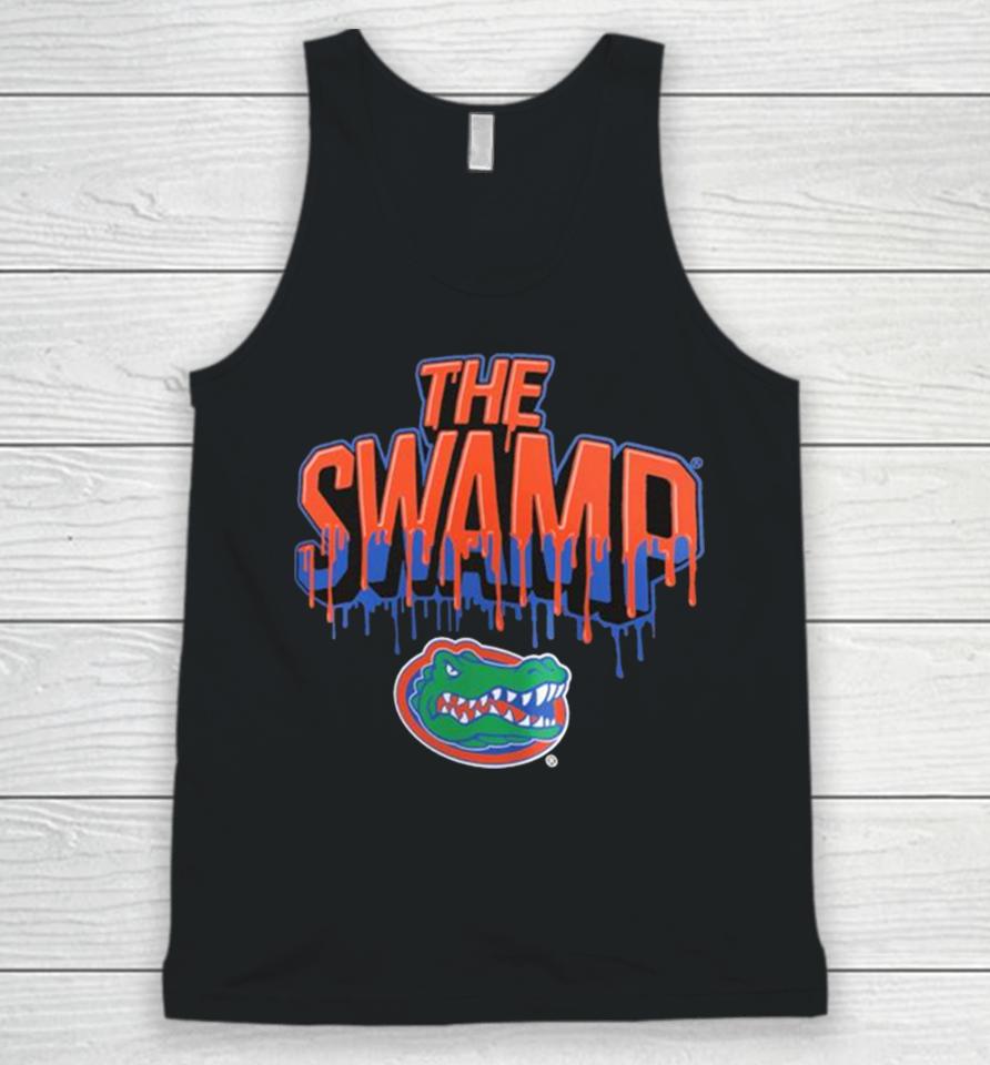 Florida Gators Blackout Swamp Drip Unisex Tank Top