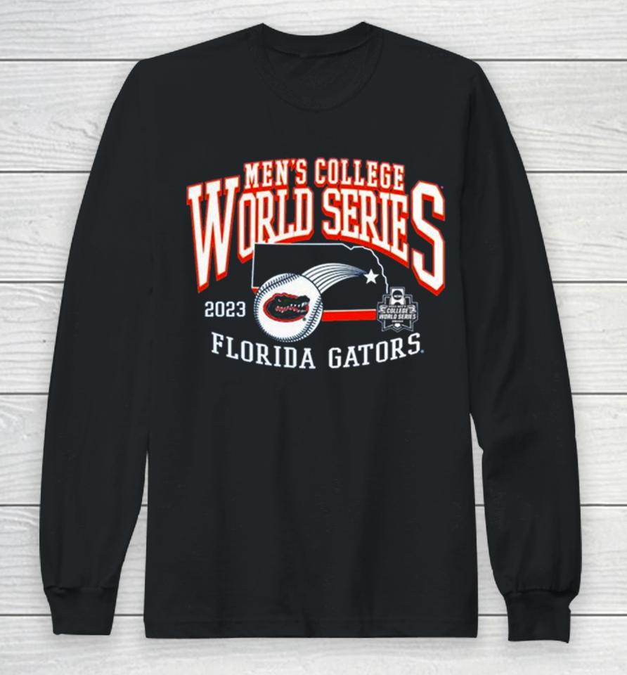 Florida Gators Fanatics Branded 2023 Ncaa Men’s Baseball College World Series Long Sleeve T-Shirt
