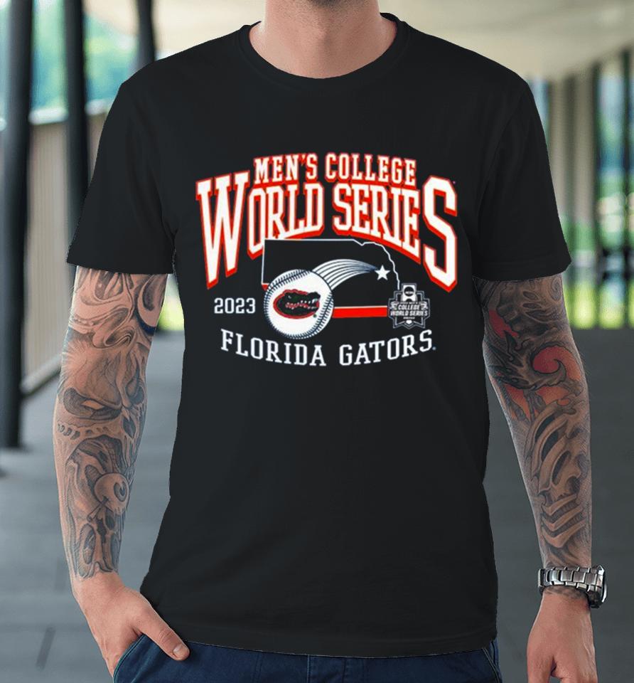 Florida Gators Fanatics Branded 2023 Ncaa Men’s Baseball College World Series Premium T-Shirt