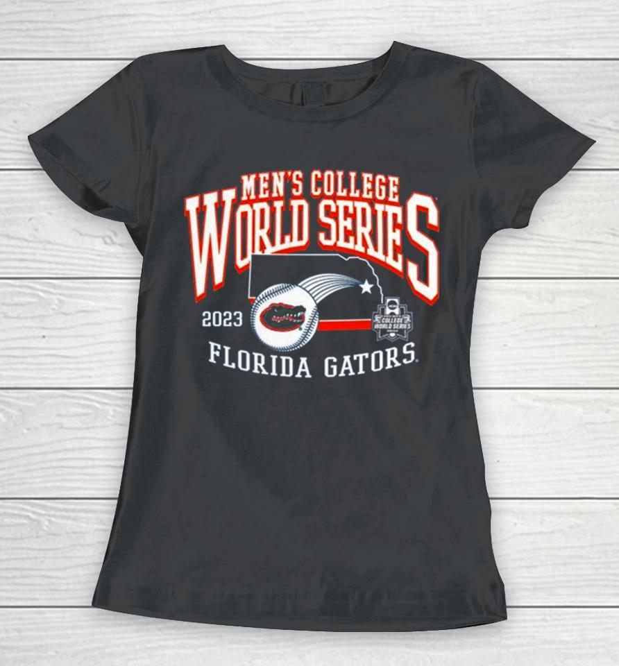 Florida Gators Fanatics Branded 2023 Ncaa Men’s Baseball College World Series Women T-Shirt
