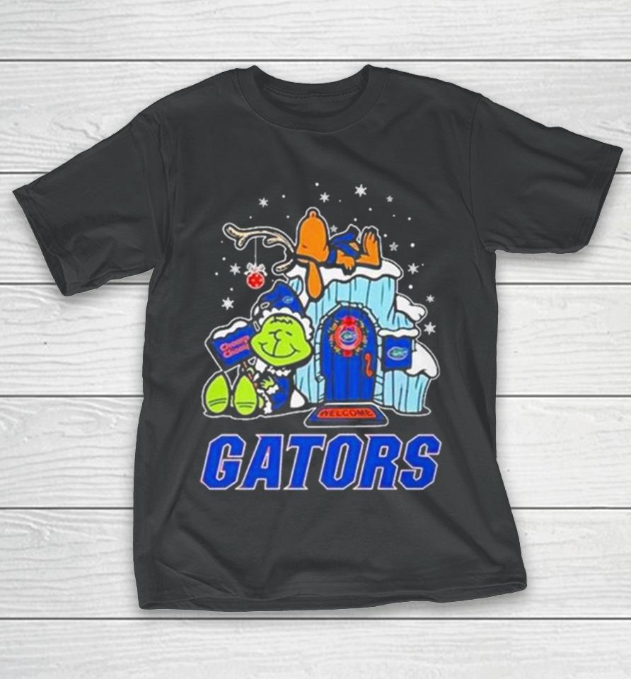 Florida Gators Grinch Nuts Welcome Christmas T-Shirt